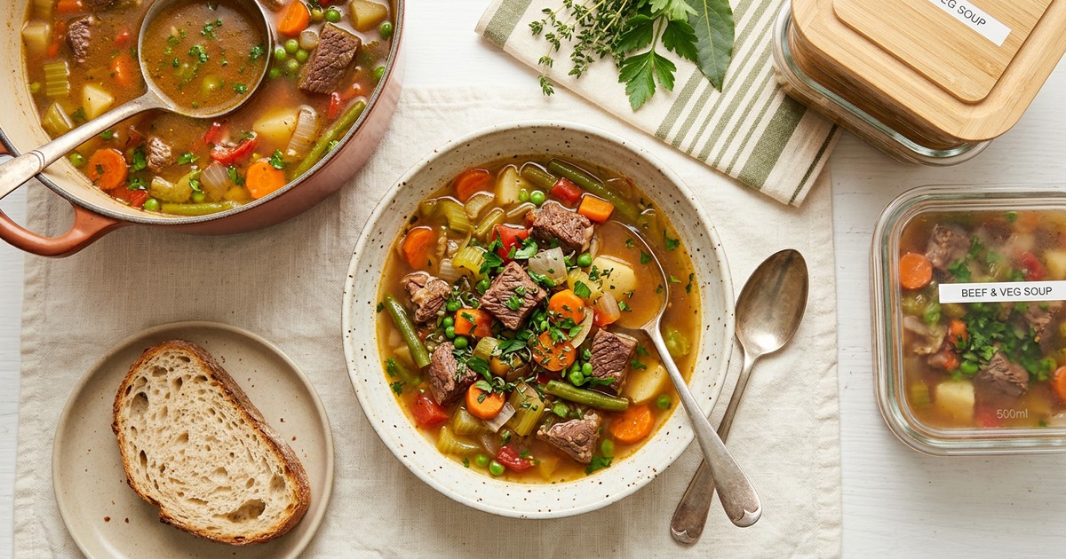 Beef & Vegetable Soup: Warming, High-Protein GLP-1 Comfort Food