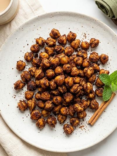 Air Fryer Mexican Café de Olla Chickpea Bites: High-Protein GLP-1 Sweet