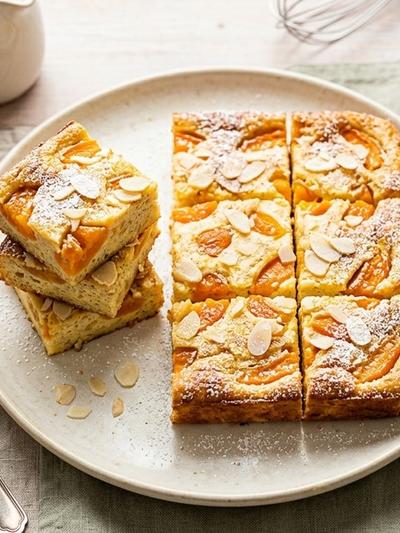 Austrian Vanilla-Apricot Egg Protein Squares: Batch GLP-1 Sweet