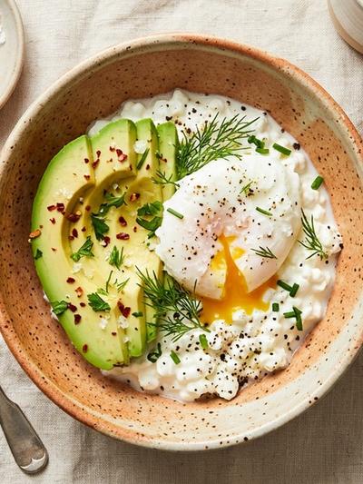 Avocado Poached Egg Bowl: Healthy Fats and Protein for GLP-1