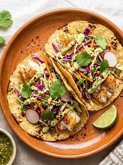 Fish Tacos with Cabbage Slaw: Light, High-Protein GLP-1 Dinner