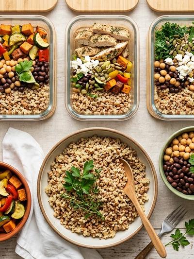 Weekly Grain Bowl Base: Prep Once, Eat All Week on GLP-1