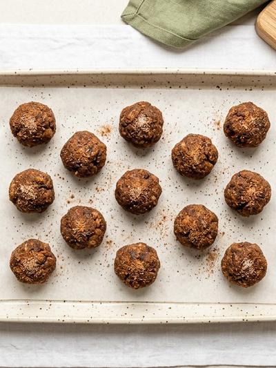 Meal Prep Mexican Churro Beef Protein Bites