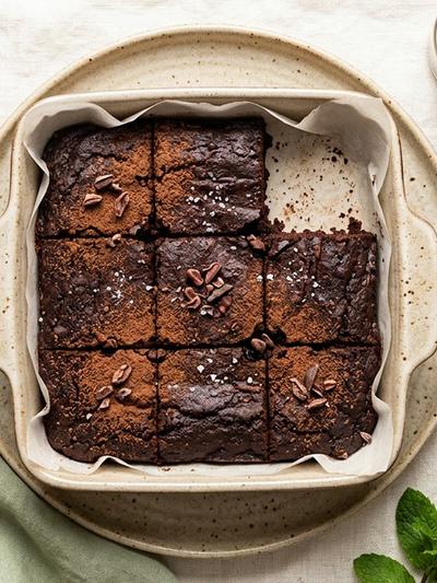 Slow Cooker Caribbean Cocoa Beef Protein Brownies