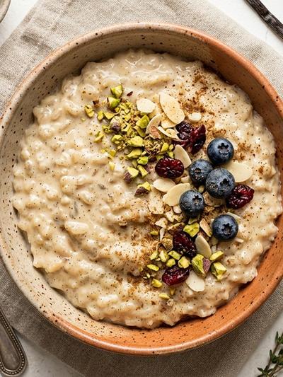 Slow Cooker Nordic Cardamom Rice Pudding: High-Protein GLP-1 Sweet
